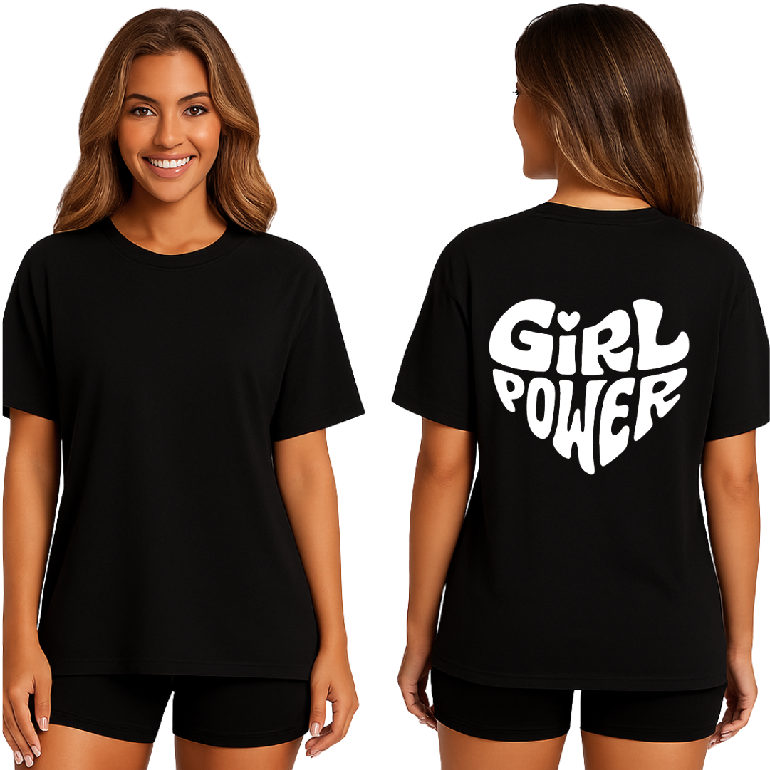 MOVUS Oversize – “Girl Power" - Negra
