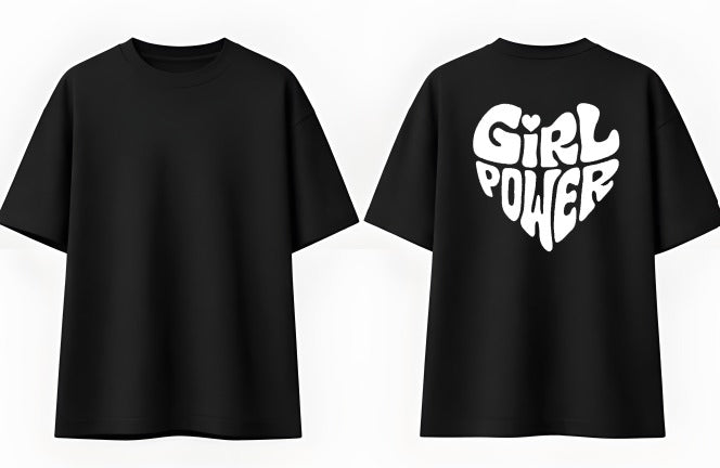 MOVUS Oversize – “Girl Power" - Negra